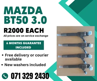 Mazda Bt50 3.0 Diesel Injectors For Sale With Warranty