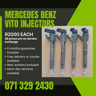 Mercedes Benz Vito Injectors For Sale With Warranty