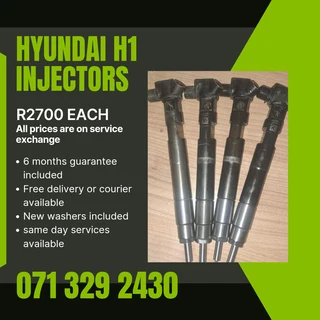 Hyundai H1 Injectors For Sale With Warranty