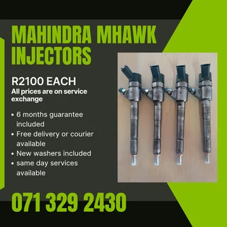 Mahindra Mhawk Injectors For Sale With Warranty