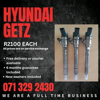 Hyundai Getz Injectors For Sale With Warranty