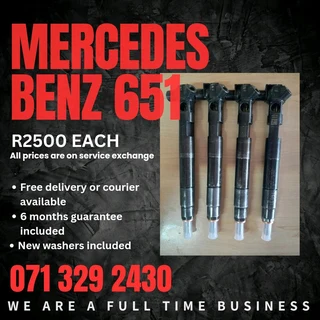 Mercedes Benz Sprinter 651 Injectors For Sale With Warranty