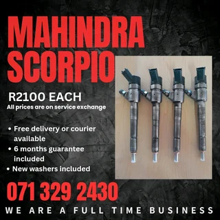 Mahindra Scorpio Injectors For Sale With Warranty