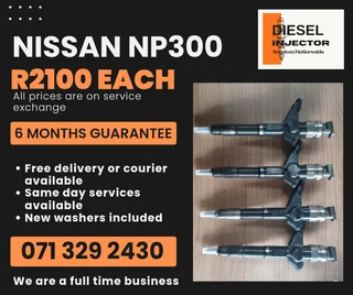 Nissan Np300 Injectors For Sale With Warranty