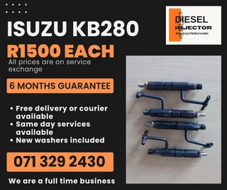 Isuzu Kb250 Injectors For Sale With Warranty