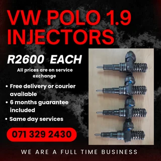 Vw Polo 1.9 Injectors For Sale With Warranty