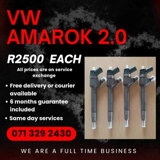 Vw Amarok 2.0 Injectors For Sale Withvwarranty