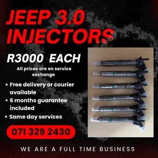 Jeep 3.0 Injectors For Sale With Warranty
