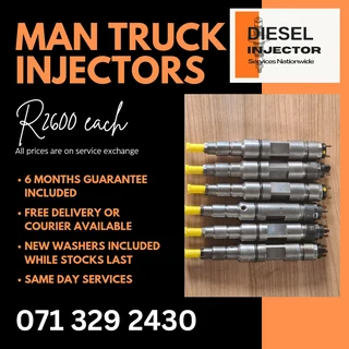 Man Truck Diesel Injectors For Sale With Warranty