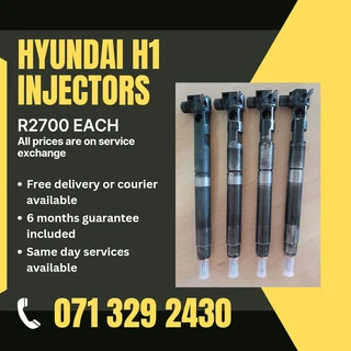 Hyundai H1 Injectors For Sale With Warranty