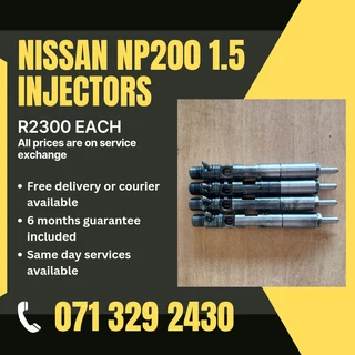 Nissan Np200 1.5 Injectors For Sale With Warranty