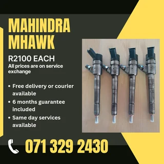 Mahindra Mhawk Injectors For Sale With Warranty