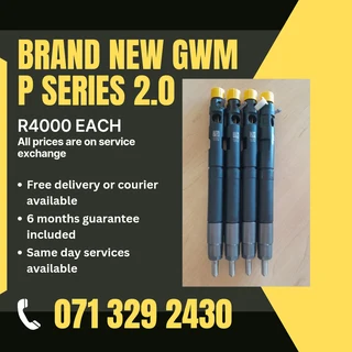 Brand New Gwm P Series Injectors For Sale With Warranty