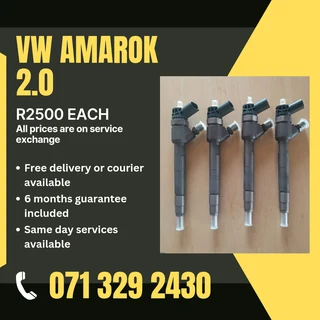 Vw Amarok 2.0 Diesel Injectors For Sale With Warranty