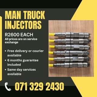 Man Truck Injectors For Sale With Warranty