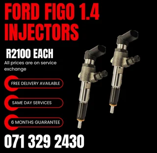 Ford Figo 1.4 Diesel Injectors For Sale With Warranty