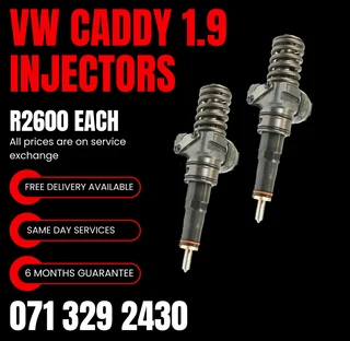 Vw Caddy 1.9 Diesel Injectors For Sale With Warranty