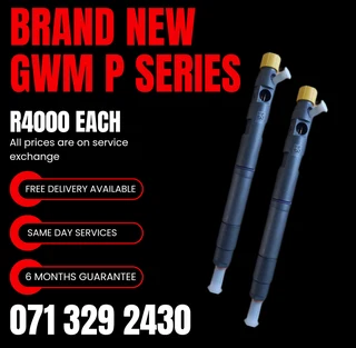 Brand Ne Gwm P Series Injectors For Sale With Warranty
