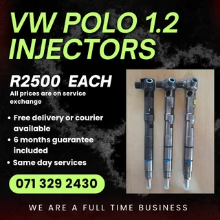 Vw Polo 1.2 Diesel Injectors For Sale With Warranty