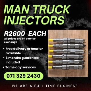 Man Truck Injectors For Sale With Warranty