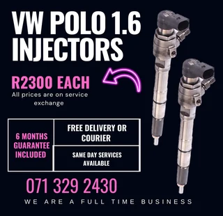 Vw Polo 1.6 Injectors For Sale With Warranty