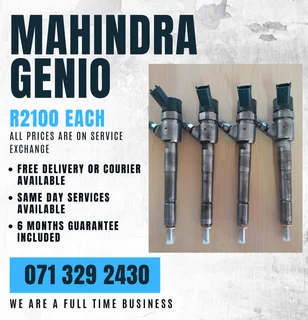 Mahindra Genio Diesel Injectors For Sale With Warranty