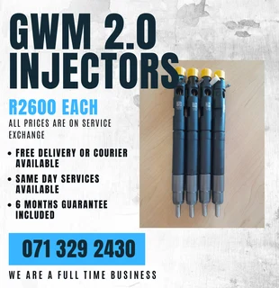 Gwm Steed 2.0 Injectors For Sale With Warranty