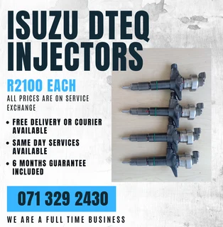 Isuzu Dteq Injectors For Sale With Warranty