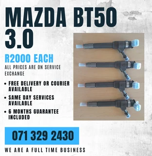 Mazda Bt50 3.0 Injectors For Sale With Warranty