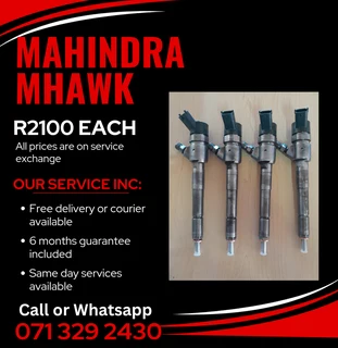 Mahindra Mhawk Injectors For Sale With Warranty