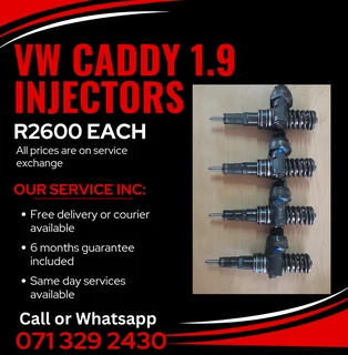 Vw Caddy 1.9 Diesel Injectors For Sale With Warranty