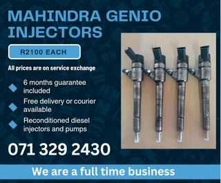 Mahindra Genio Injectors For Sale With Warranty