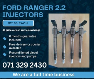Ford Ranger 2.2 Injectors For Sale With Warranty