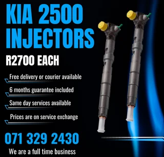 Kia 2500 Injectors For Sale With Warranty