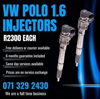 Vw Polo 1.6 Injectors For Sale With Warranty
