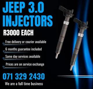 Jeep Cherokee 3.0 Injectors For Sale With Warranty
