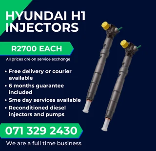 Hyundai H1 Injectors For Sale With Warranty