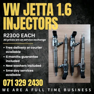 Vw Jetta 1.6 Diesel Injectors For Sale With Warranty