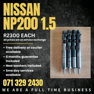 Nissan Np200 1.5 Injectors For Sale With Warranty