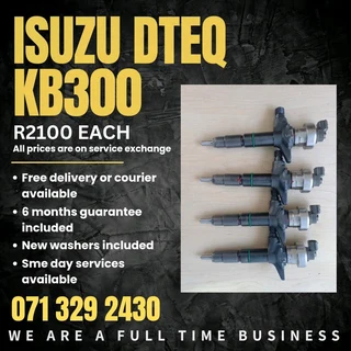 Isuzu Dteq Kb300 Diesel Injectors For Sale Withvwarranty