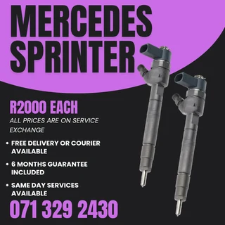 Mercedes Benz Sprinter Diesel Injectors For Sale With Warranty