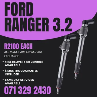 Ford Ranger 3.2 Injectors For Sale With Warranty