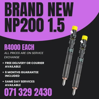 Brand New Nissan Np200 Diesel Injectors For Sale With Warranty
