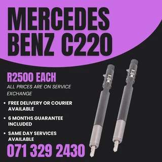 Mercedes Benz C220 Injectors For Sale With Warranty