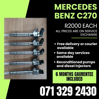 Mercedes Benz C270 Injectors For Sale With Warranty