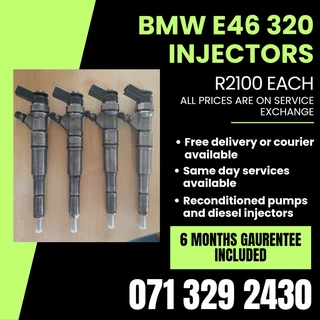 Bmw E46 320d Injectors For Sale With Warranty