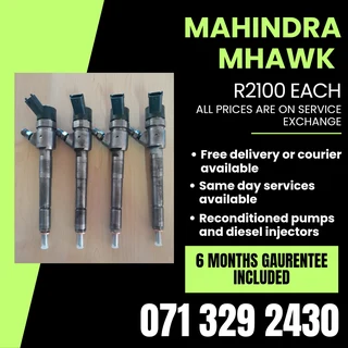 Mahindra Mhawk Injectors For Sale With Warranty