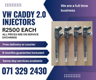 Vw Caddy 2.0 Injectors For Sale With Warranty