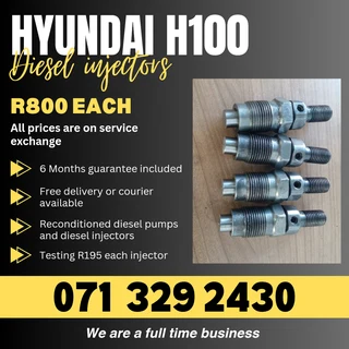 Hyundai H100 Injectors For Sale With Warranty