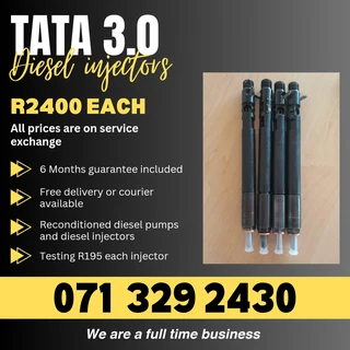 Tata 3.0 Injectors For Sale With Warranty